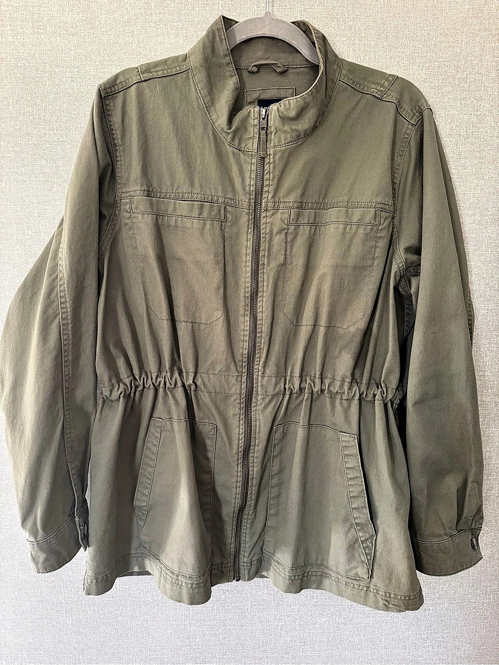 Gap Women's Utility Jacket in Green Size XL